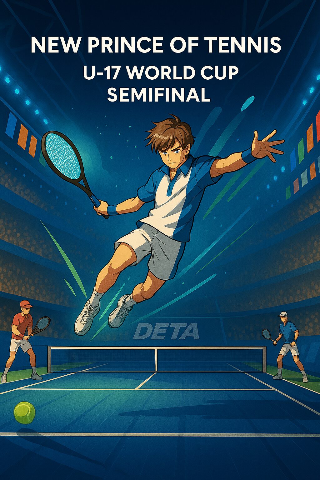 アニメ『新テニスの王子様 U-17 WORLD CUP SEMIFINAL』の見逃し配信情報記事のアイキャッチ画像